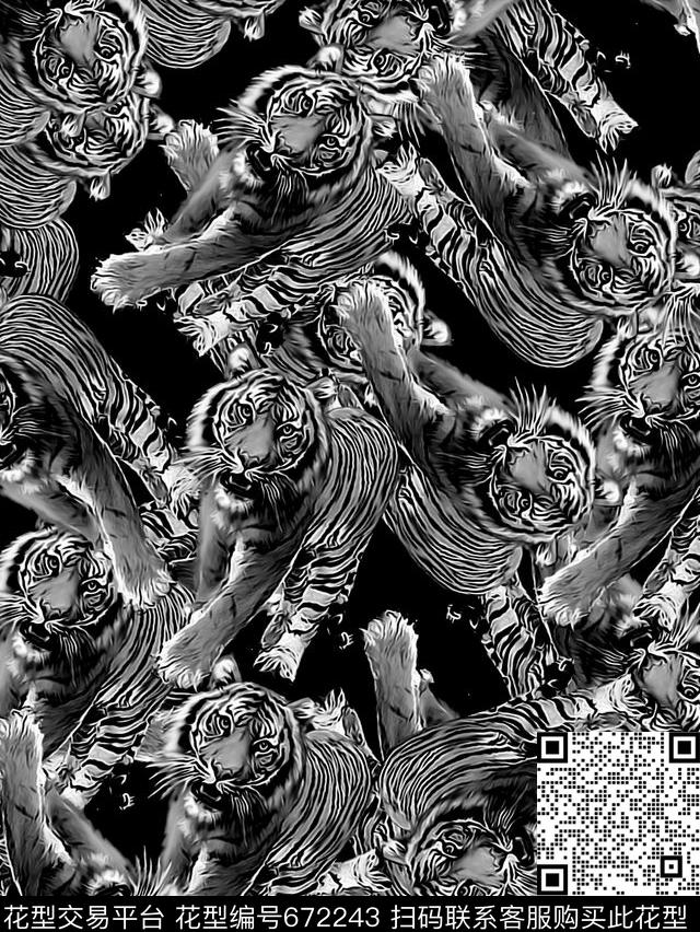 时尚男装数码印花华亿平台下载（图片编号: 672243） - 瓦栏（Walan）