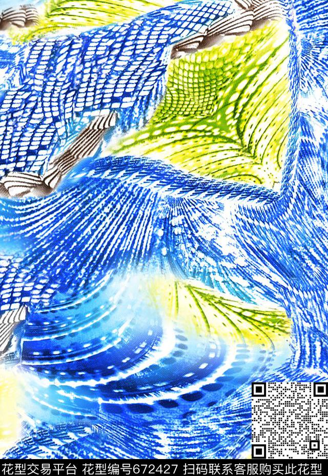 大牌花卉渐变传统印花华亿平台下载（图片编号: 672427） - 瓦栏（Walan）