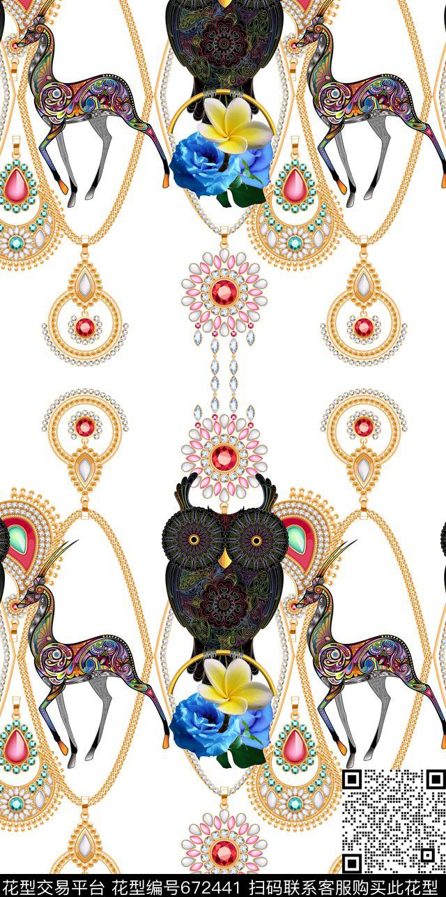 莫妮卡-女装华亿平台数码印花华亿平台下载（图片编号: 672441） - 瓦栏（Walan）