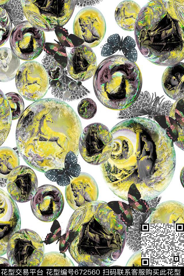 神话人物东南亚民族风数码印花华亿平台下载（图片编号: 672560） - 瓦栏（Walan）