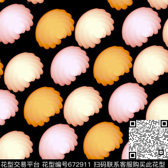 抽象几何男女服装传统印花华亿平台下载（图片编号: 672911） - 瓦栏（Walan）