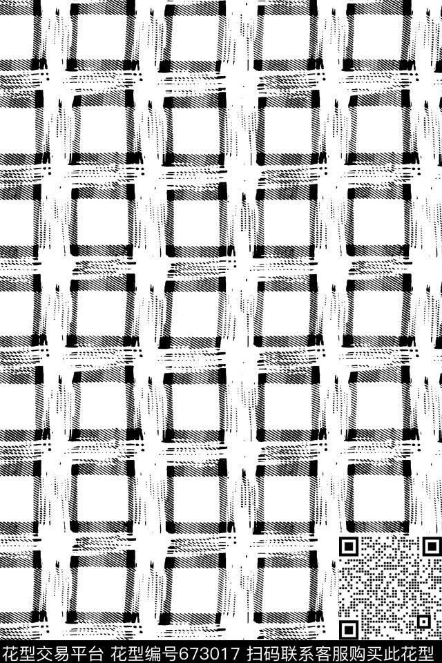 几何肌理抽象传统印花华亿平台下载（图片编号: 673017） - 瓦栏（Walan）