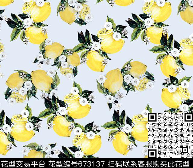 杜嘉班纳Dolce&Gabbana桔子花数码印花华亿平台下载（图片编号: 673137） - 瓦栏（Walan）