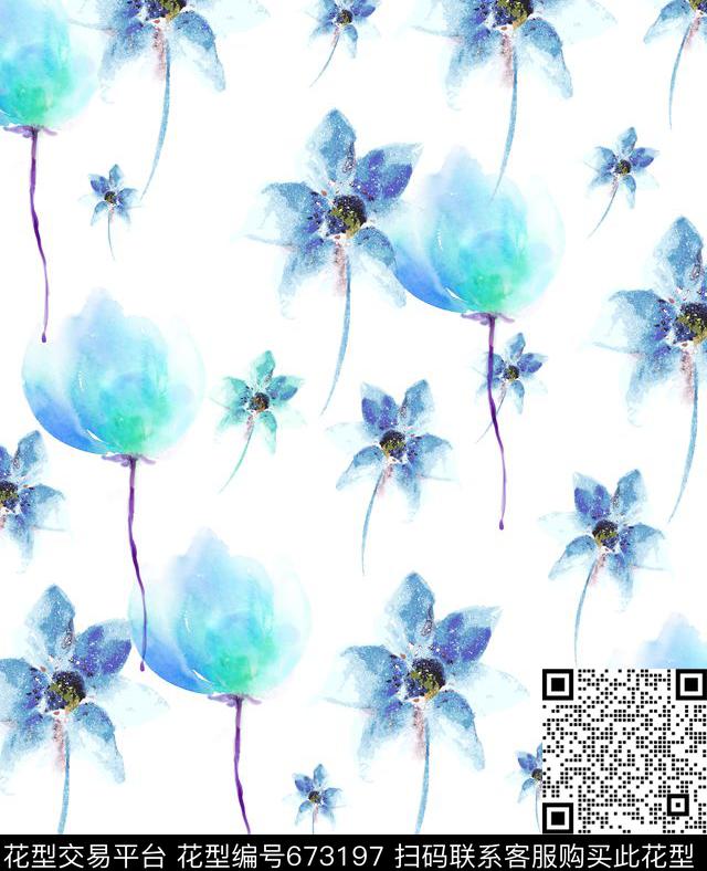 树林风景传统印花华亿平台下载（图片编号: 673197） - 瓦栏（Walan）