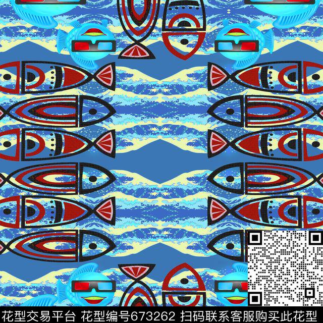 儿童卡通地毯卡通婴童图案卡通鱼组合数码印花华亿平台下载（图片编号: 673262） - 瓦栏（Walan）