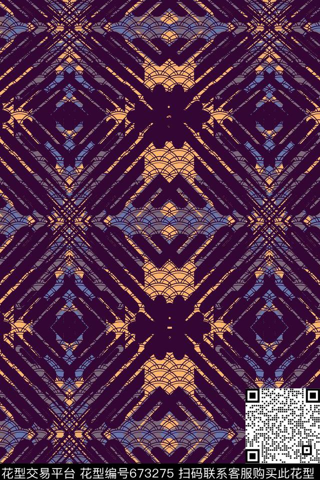 零点--传统零点--男装零点--女装传统印花华亿平台下载（图片编号: 673275） - 瓦栏（Walan）