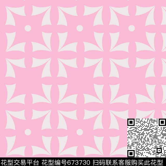 不规则几何十字菱形传统印花华亿平台下载（图片编号: 673730） - 瓦栏（Walan）