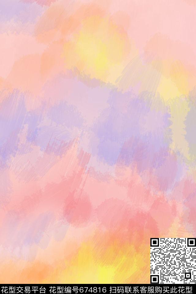 梦幻唯美可爱数码印花华亿平台下载（图片编号: 674816） - 瓦栏（Walan）