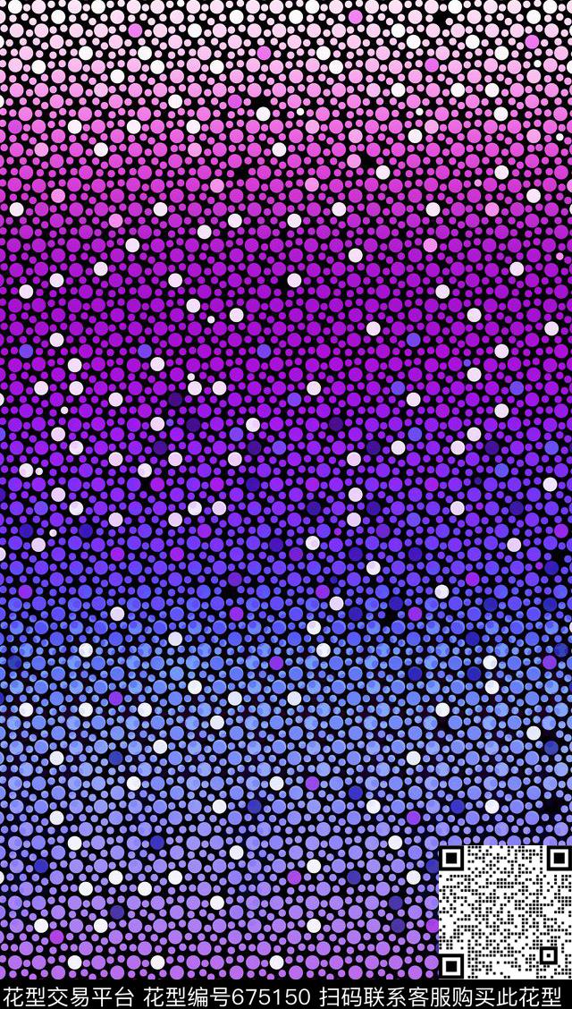 波点圆形圆点传统印花华亿平台下载（图片编号: 675150） - 瓦栏（Walan）