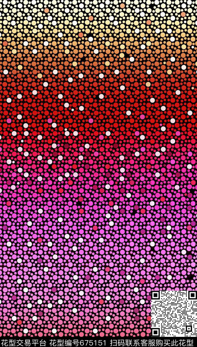 波点圆形圆点传统印花华亿平台下载（图片编号: 675151） - 瓦栏（Walan）