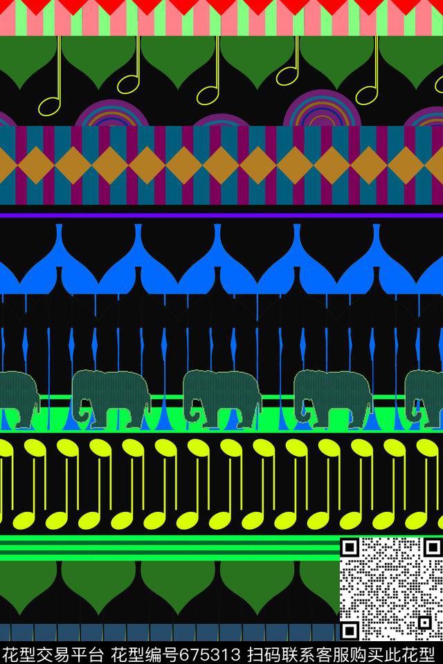 男装民族风东南亚风格数码印花华亿平台下载（图片编号: 675313） - 瓦栏（Walan）