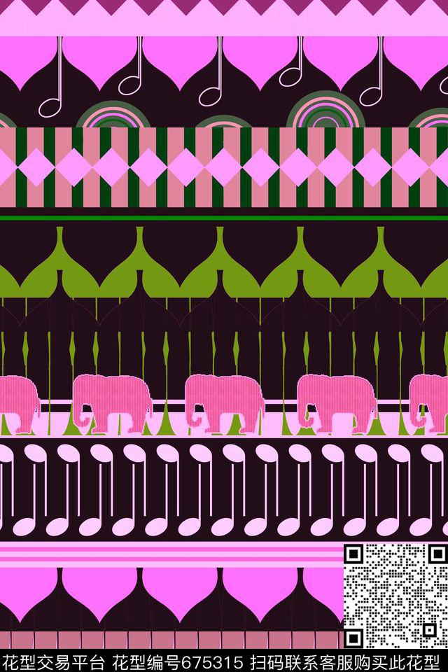 男装民族风东南亚风格数码印花华亿平台下载（图片编号: 675315） - 瓦栏（Walan）