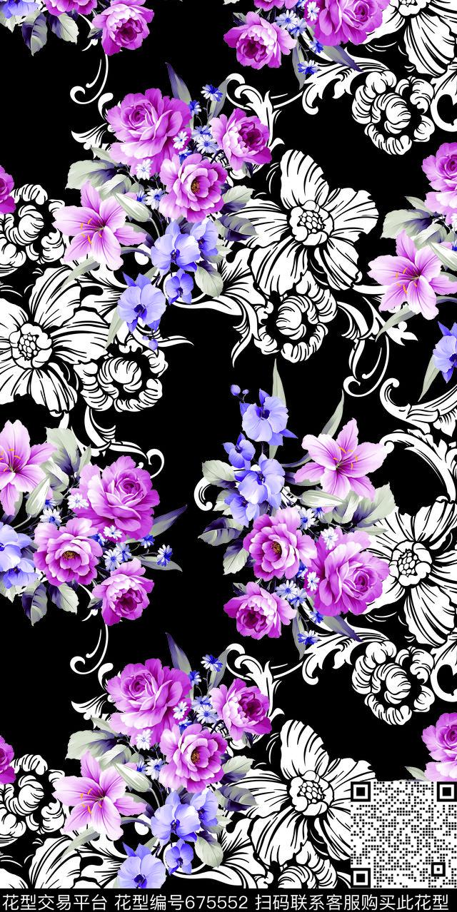 莫妮卡-女装华亿平台数码印花华亿平台下载（图片编号: 675552） - 瓦栏（Walan）