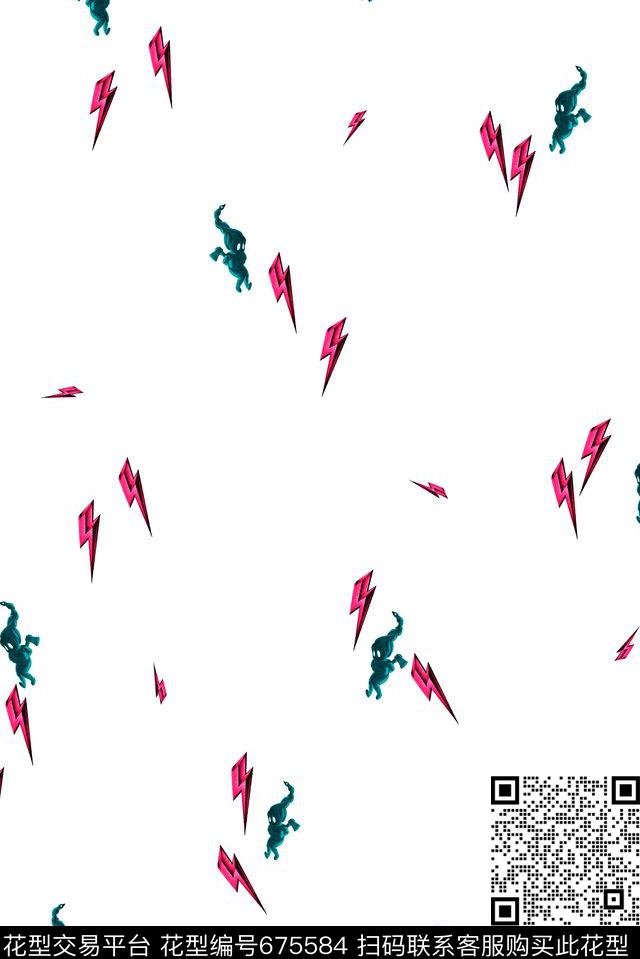 趣味女装春夏数码印花华亿平台下载（图片编号: 675584） - 瓦栏（Walan）