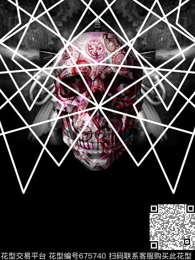 潮流男装数码印花华亿平台下载（图片编号: 675740） - 瓦栏（Walan）