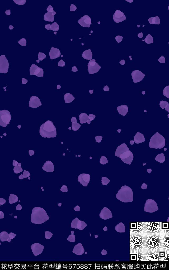 花朵玫瑰花瓣飘落花瓣数码印花华亿平台下载（图片编号: 675887） - 瓦栏（Walan）