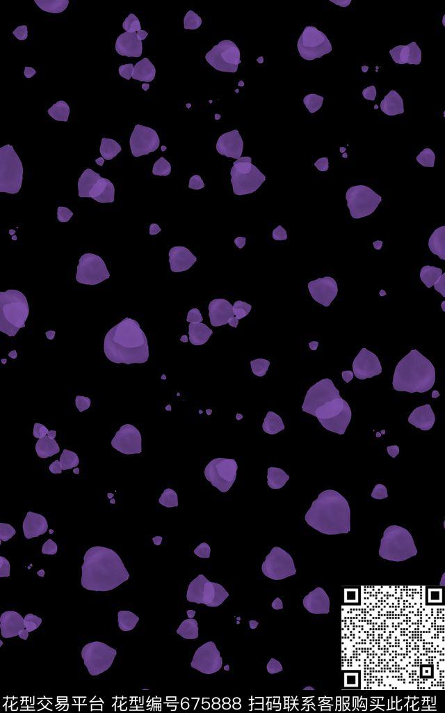 花朵玫瑰花瓣飘落花瓣数码印花华亿平台下载（图片编号: 675888） - 瓦栏（Walan）