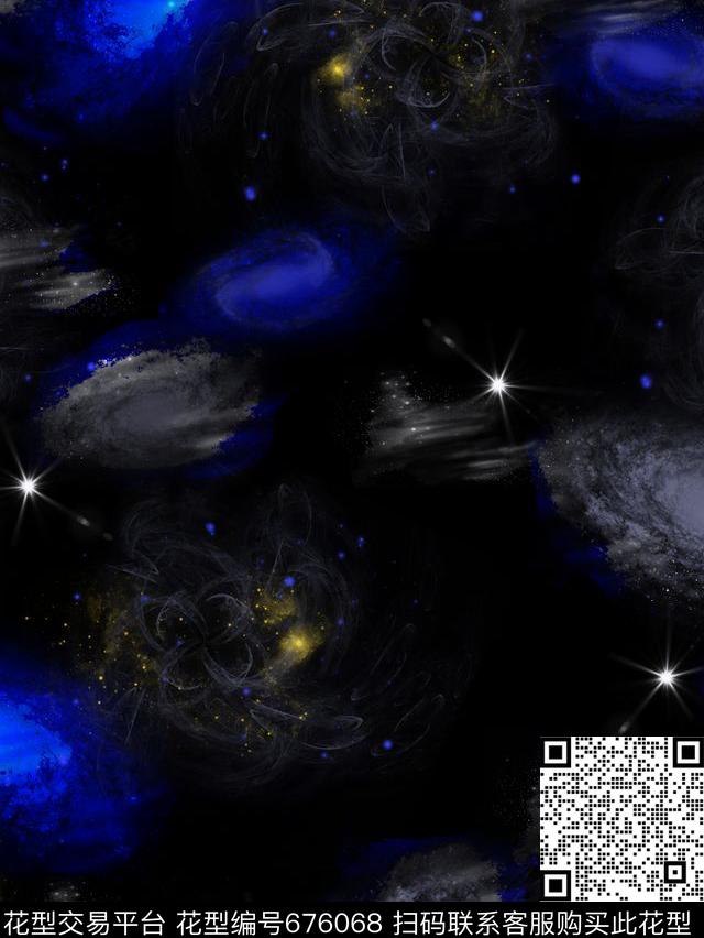 波点女装几何数码印花华亿平台下载（图片编号: 676068） - 瓦栏（Walan）