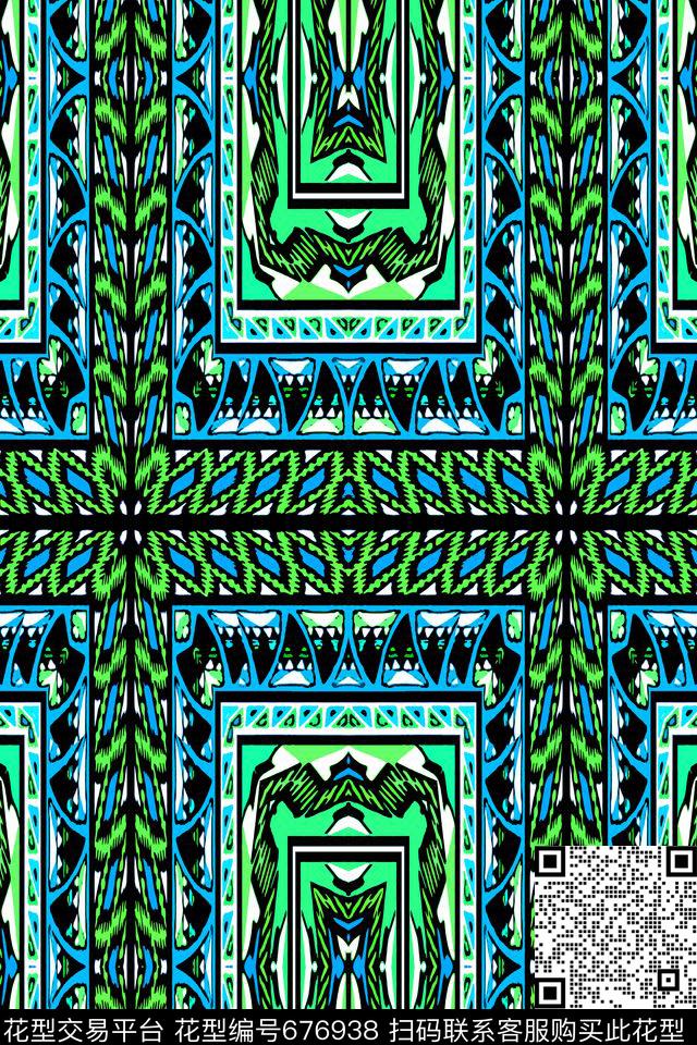 波西米亚土耳其风格迪拜传统印花华亿平台下载（图片编号: 676938） - 瓦栏（Walan）