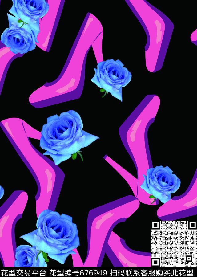 莫妮卡-女装华亿平台数码印花华亿平台下载（图片编号: 676949） - 瓦栏（Walan）