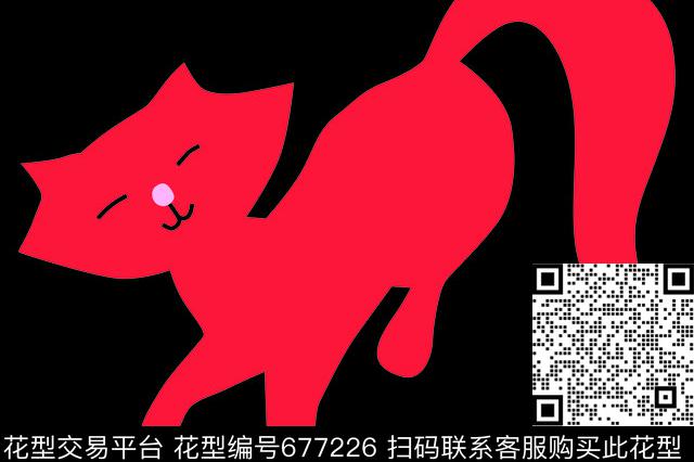 婴童卡通狐狸传统印花华亿平台下载（图片编号: 677226） - 瓦栏（Walan）