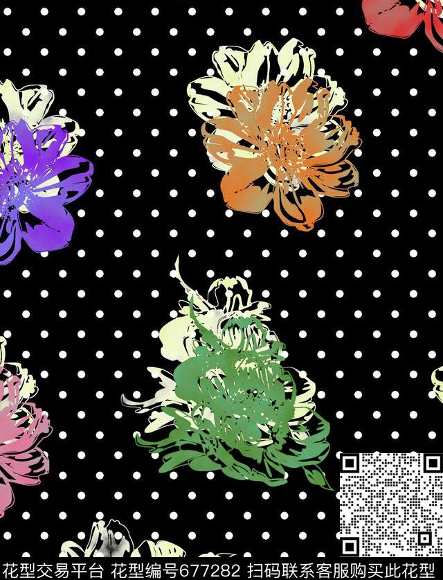 大气简单时尚传统印花华亿平台下载（图片编号: 677282） - 瓦栏（Walan）