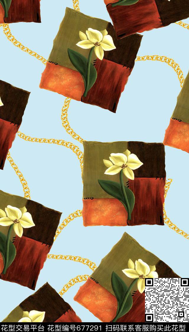 莫妮卡-大牌华亿平台数码印花华亿平台下载（图片编号: 677291） - 瓦栏（Walan）