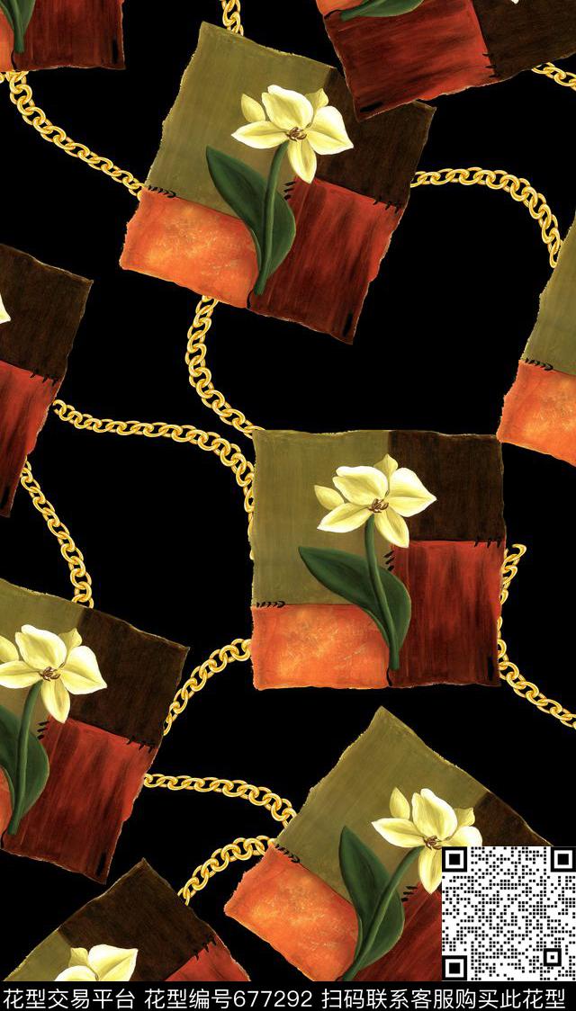 莫妮卡-大牌华亿平台数码印花华亿平台下载（图片编号: 677292） - 瓦栏（Walan）