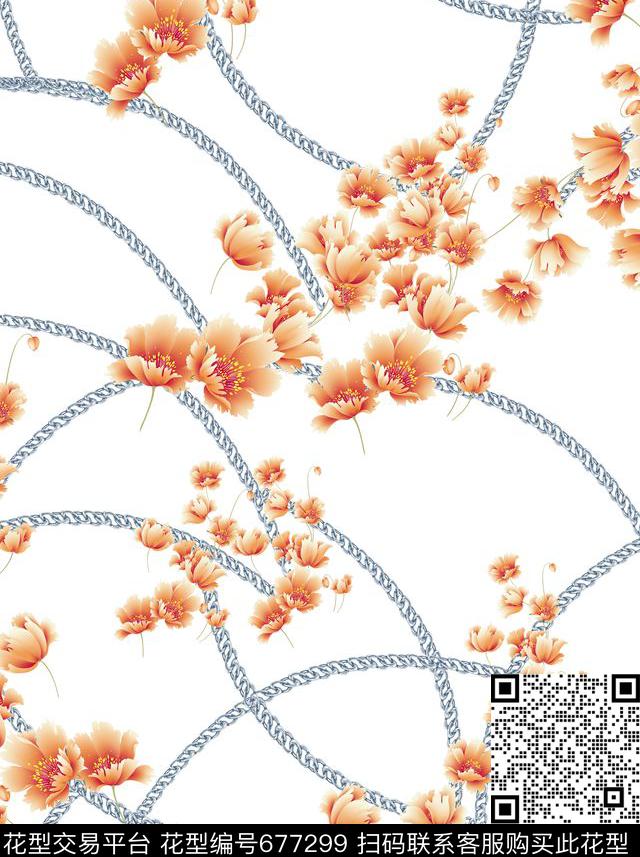 莫妮卡-大牌华亿平台数码印花华亿平台下载（图片编号: 677299） - 瓦栏（Walan）