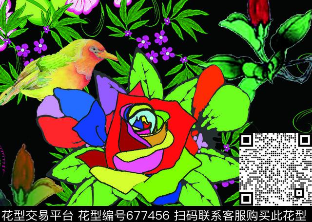 花奔数码印花华亿平台下载（图片编号: 677456） - 瓦栏（Walan）