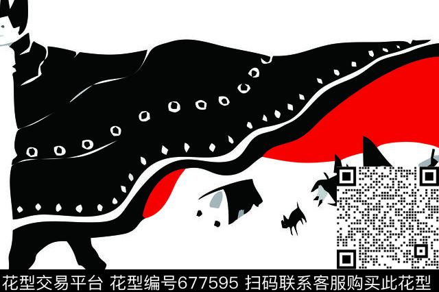 婴童卡通童装传统印花华亿平台下载（图片编号: 677595） - 瓦栏（Walan）