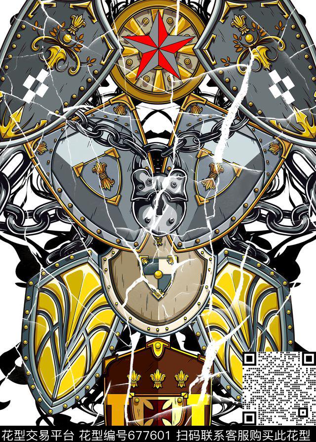 宫廷风巴洛克Fei-男装数码印花华亿平台下载（图片编号: 677601） - 瓦栏（Walan）