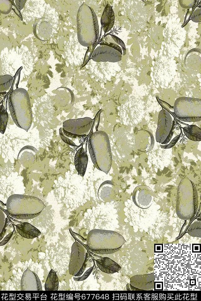 青柠数码印花华亿平台下载（图片编号: 677648） - 瓦栏（Walan）