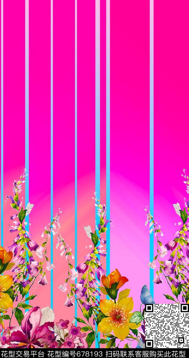 flowerlinedream数码印花华亿平台下载（图片编号: 678193） - 瓦栏（Walan）