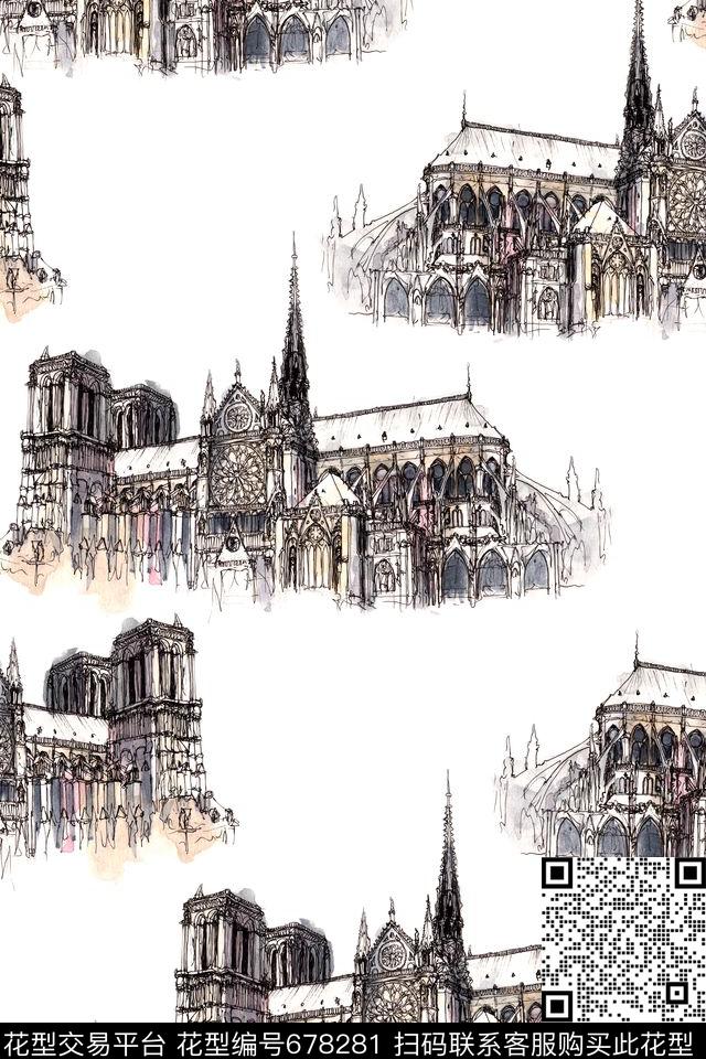 T桖男装传统印花华亿平台下载（图片编号: 678281） - 瓦栏（Walan）