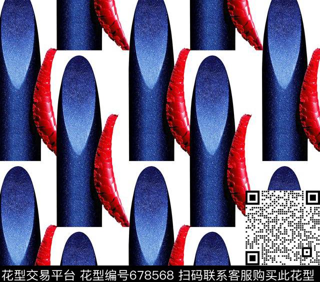唇膏嘴唇化妆品数码印花华亿平台下载（图片编号: 678568） - 瓦栏（Walan）