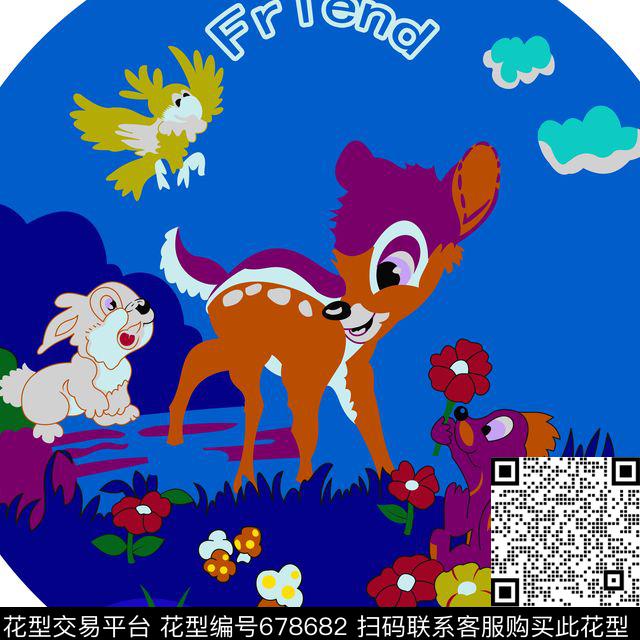 婴童动漫卡通传统印花华亿平台下载（图片编号: 678682） - 瓦栏（Walan）