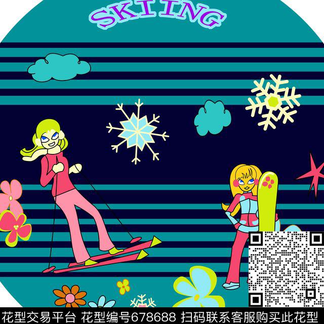 分色婴童卡通传统印花华亿平台下载（图片编号: 678688） - 瓦栏（Walan）