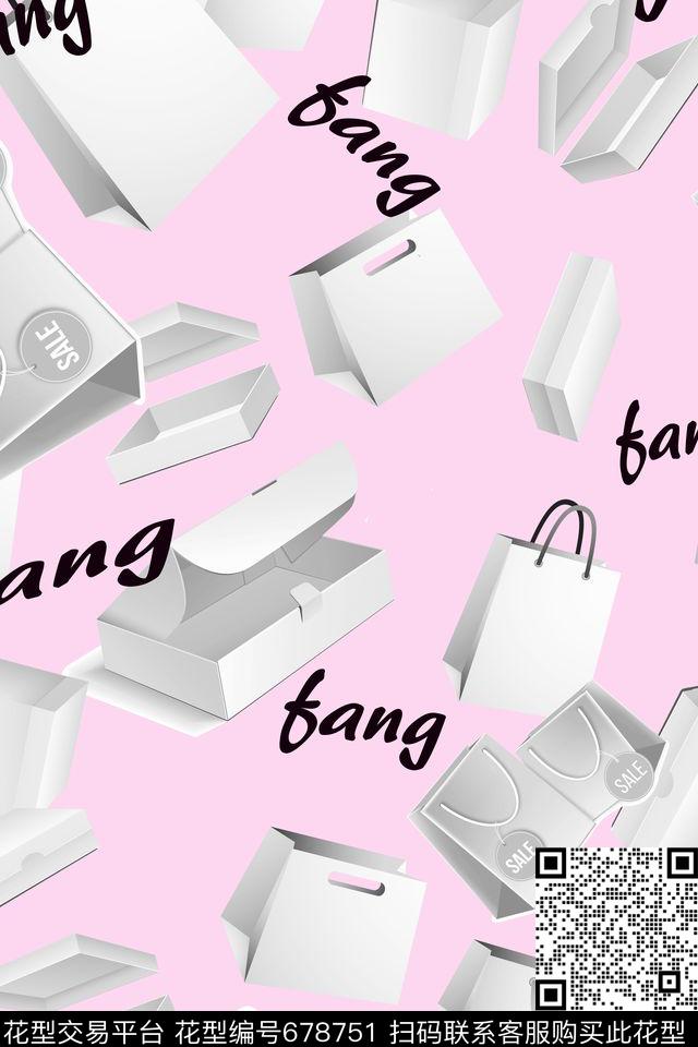 女装现代时尚数码印花华亿平台下载（图片编号: 678751） - 瓦栏（Walan）