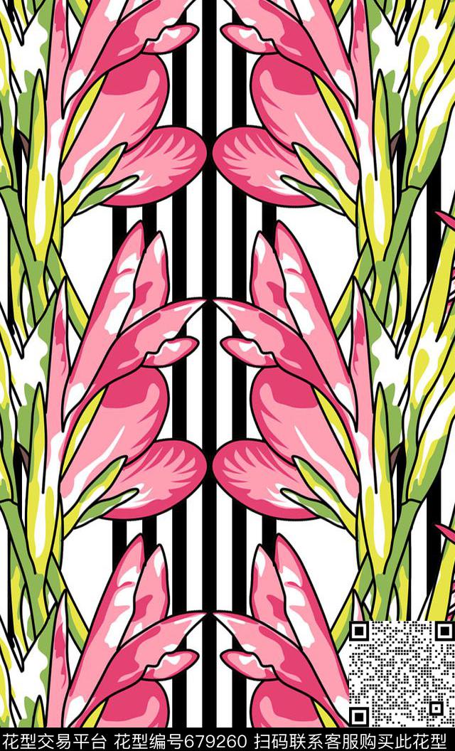 优雅女装家纺传统印花华亿平台下载（图片编号: 679260） - 瓦栏（Walan）