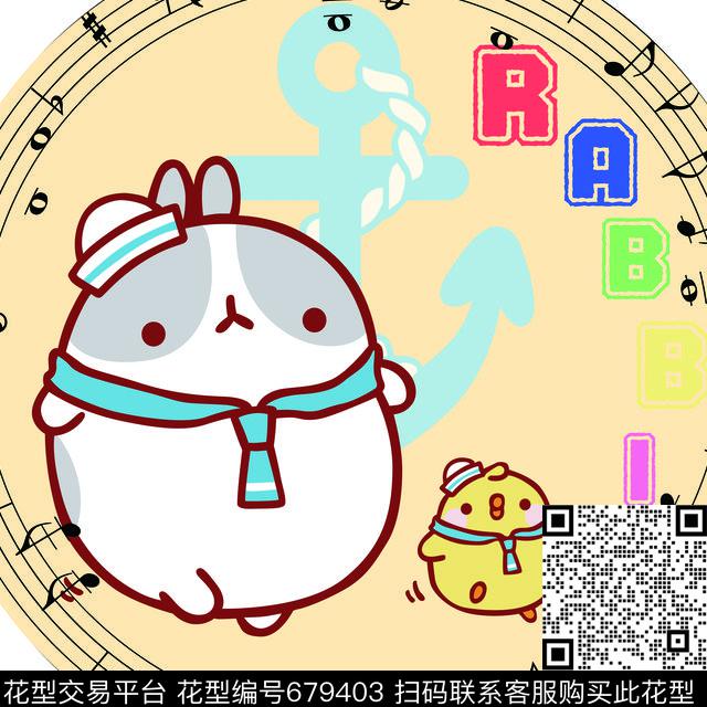 动物趣味卡通传统印花华亿平台下载（图片编号: 679403） - 瓦栏（Walan）