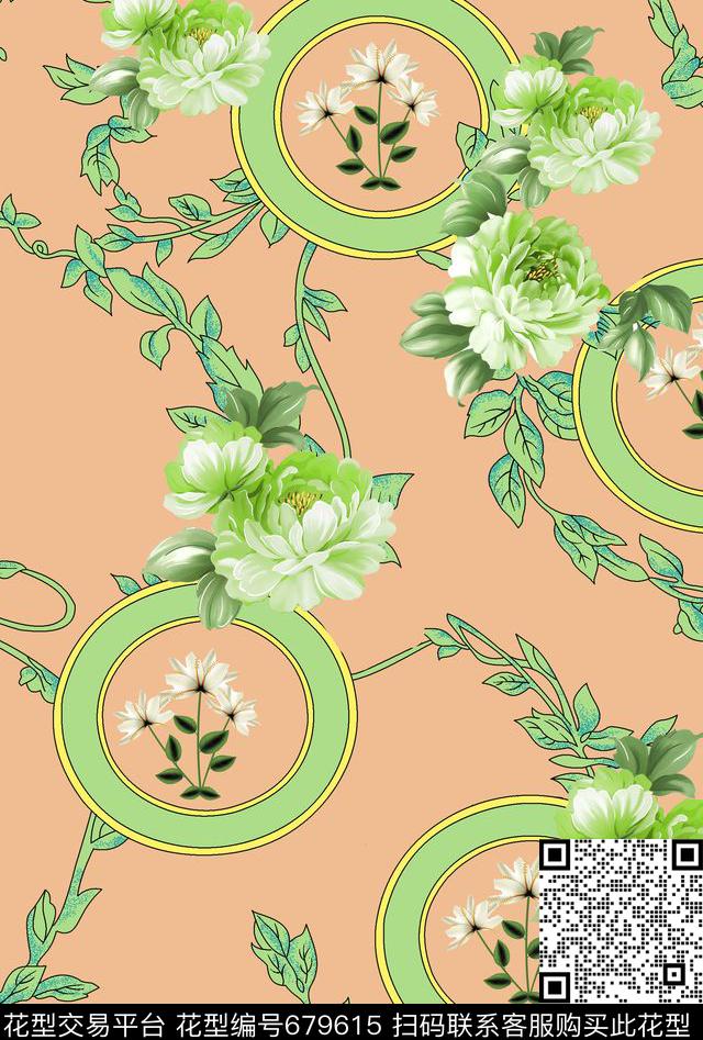 莫妮卡-女装华亿平台数码印花华亿平台下载（图片编号: 679615） - 瓦栏（Walan）