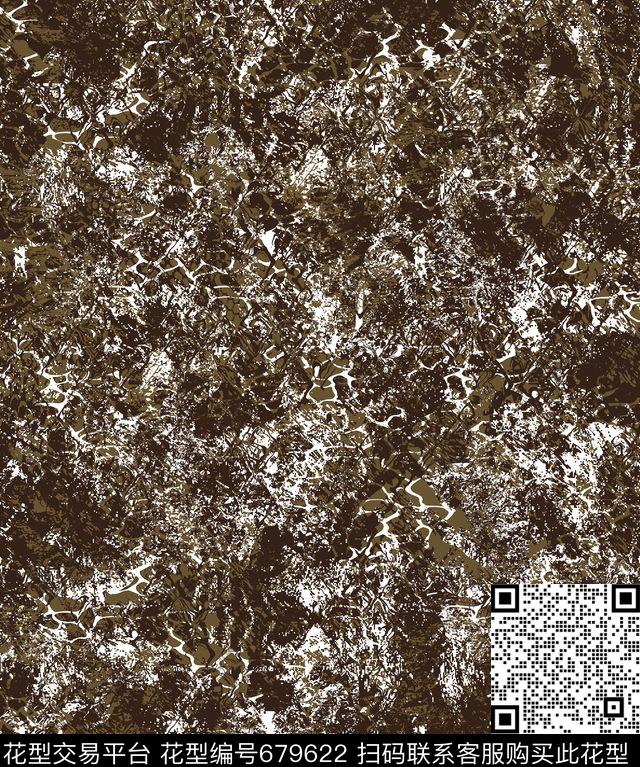 抽象蛇皮云纹传统印花华亿平台下载（图片编号: 679622） - 瓦栏（Walan）