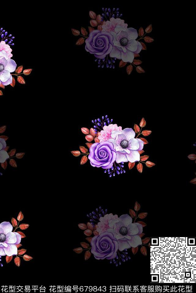 经典手绘市场数码印花华亿平台下载（图片编号: 679843） - 瓦栏（Walan）