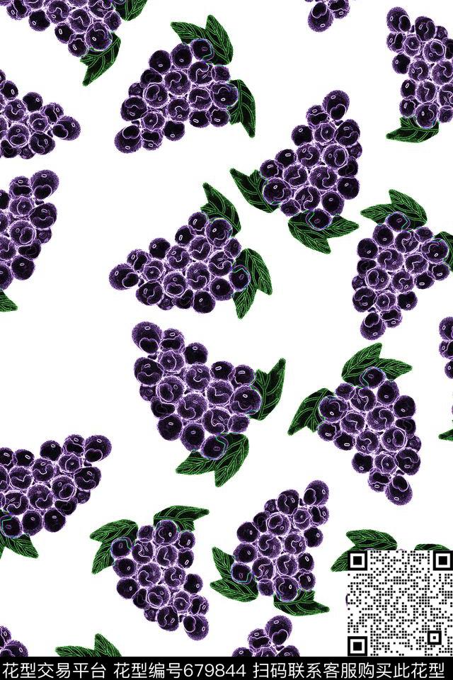 多肉休闲趣味传统印花华亿平台下载（图片编号: 679844） - 瓦栏（Walan）