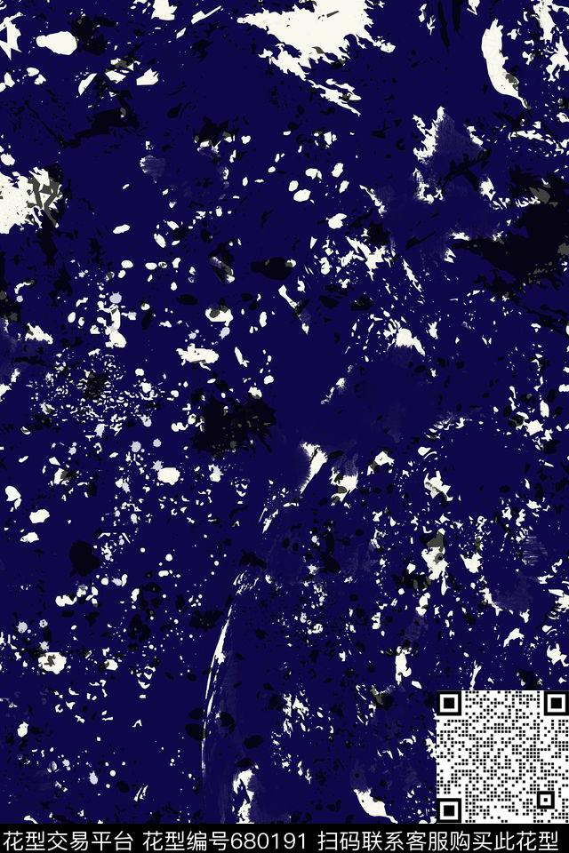 笔刷纹理笔触传统印花华亿平台下载（图片编号: 680191） - 瓦栏（Walan）