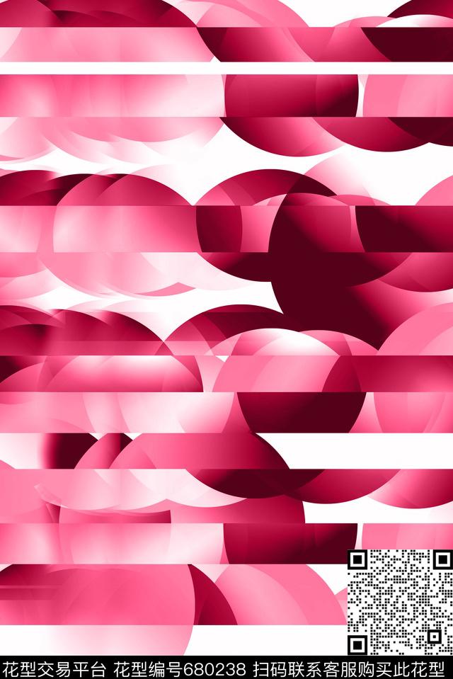 不规则几何渐变、现代数码印花华亿平台下载（图片编号: 680238） - 瓦栏（Walan）