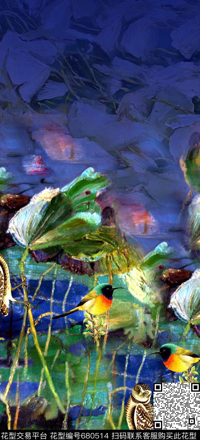 女装定位数码印花华亿平台下载（图片编号: 680514） - 瓦栏（Walan）