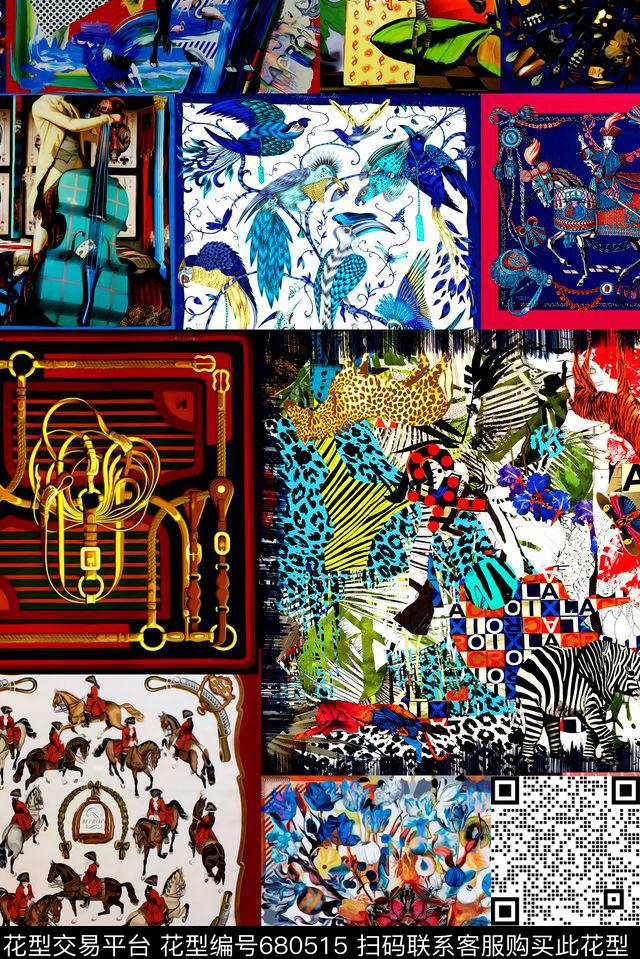 时尚女装数码印花华亿平台下载（图片编号: 680515） - 瓦栏（Walan）