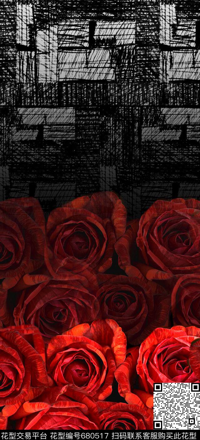 女装定位数码印花华亿平台下载（图片编号: 680517） - 瓦栏（Walan）